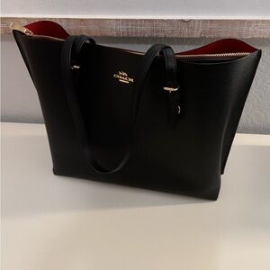 Coach Mollie Tote Bag in Black